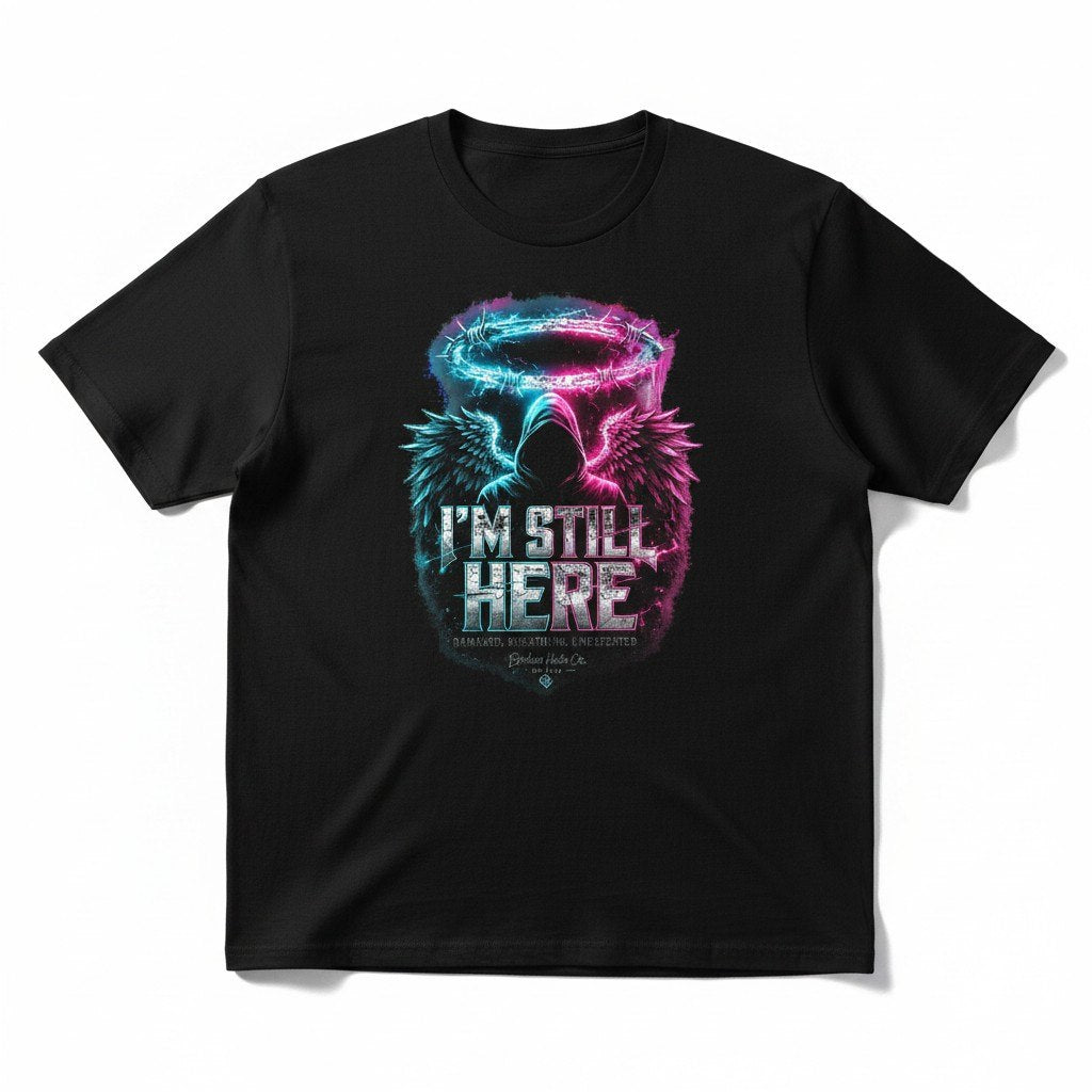 I'm Still Here flat lay — Broken Halo Co.